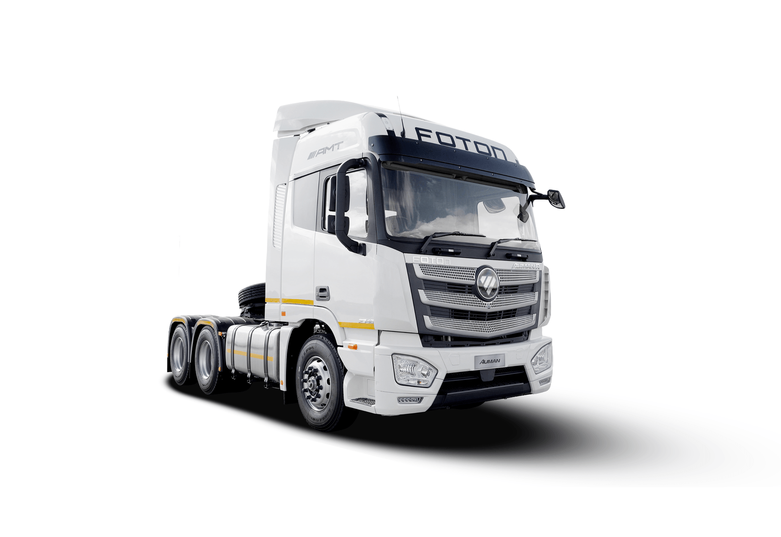 White Foton Auman 460 truck tractor range preview