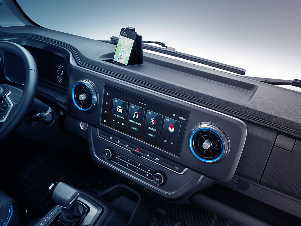 Foton Aumark infotainment view